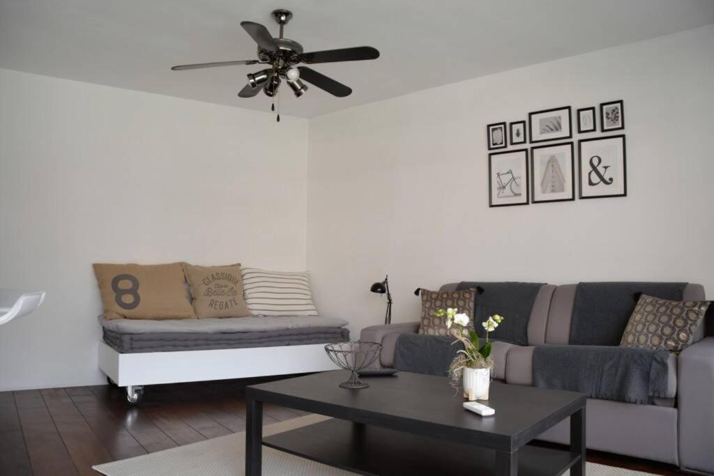 Grand Studio Climatisé Proche Plages Juan Les Pins Appartement Antibes