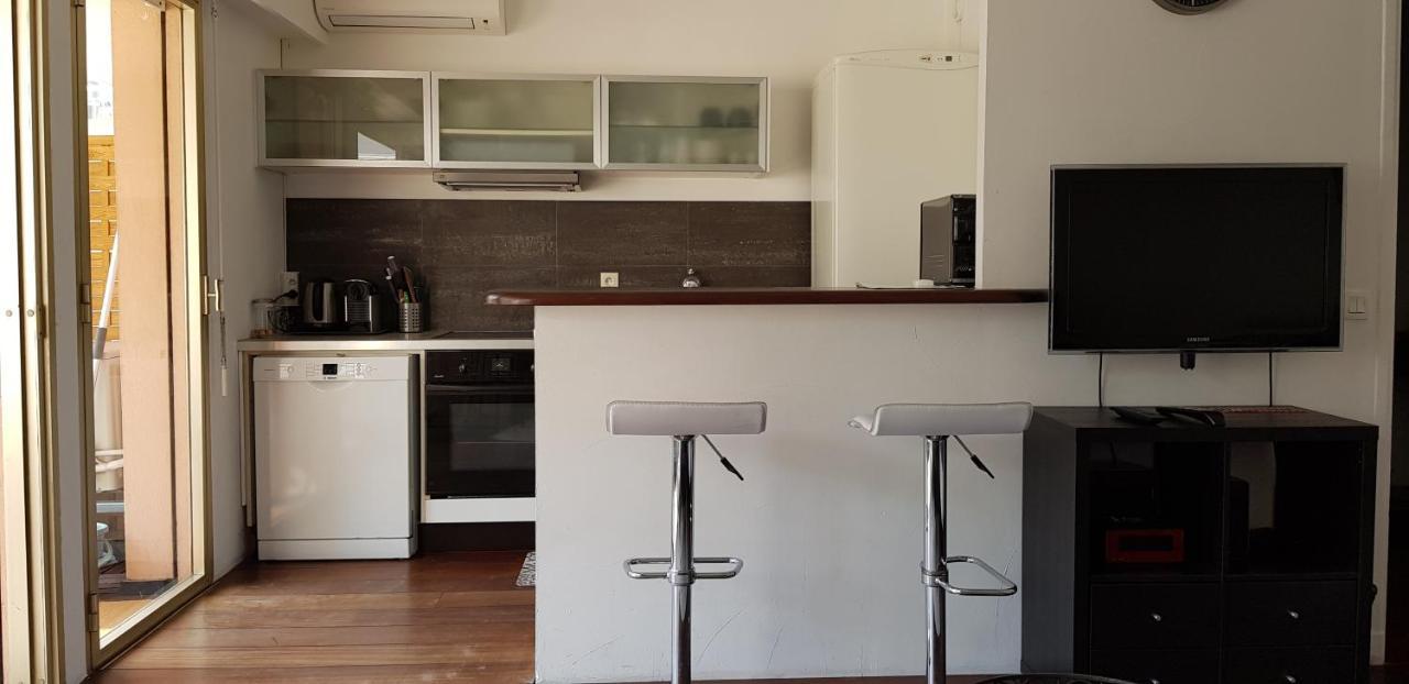 Grand Studio Climatisé Proche Plages Juan Les Pins Appartement Antibes